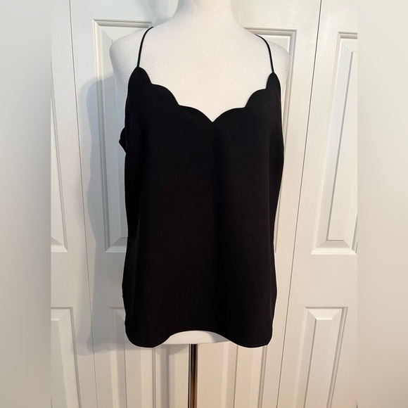 NWT J.Crew Scalloped Cami Tank, Size 12 - Picture 5 of 9
